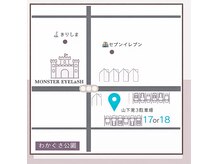 モンスターネイルズ(MONSTER NAiLS)の雰囲気（駐車場は17番か18番をご利用下さい。）