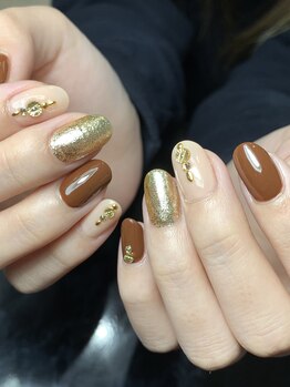 レディグリッター(Lady glitter)/ブラウンカラー