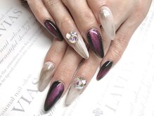 プロフェッショナル ネイルサロン ラヴィアス(LAVIAS)/【スカルプ】10本アートし放題