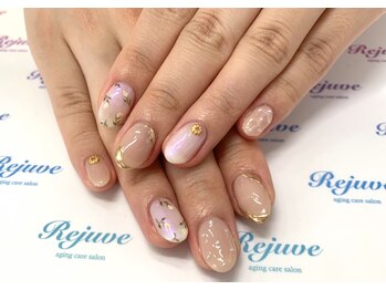 リジュベ(Rejuve)/可愛らしいお花ネイル☆