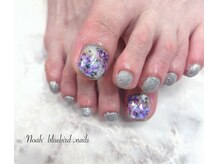 ノアブルーバードネイルズ(Noah' bluebird .nails)/FOOT紫陽花