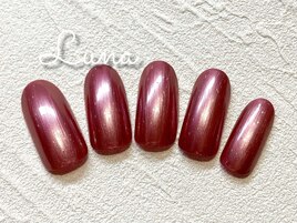 マニキュア仕上げ　ケアカラー