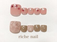 リッシュネイル 新百合ヶ丘店(riche nail)/Foot定額コース