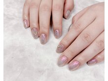 カメレオンネイル/くすみラメカラー