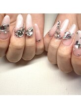 ミリセント(Millicent)/スカルプ☆キラキラネイル¥14500