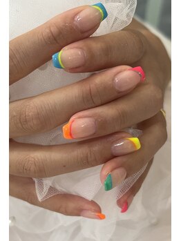 エムワイエスドットネイル(mys.nail)/ダブルフレンチ