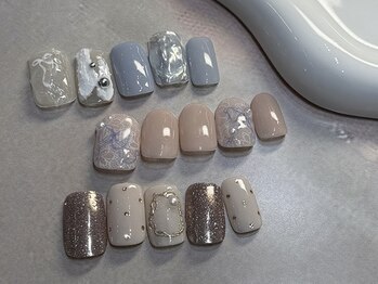 アイネイルズ 新宿店(I nails)の写真/定額Sコース8000円☆初回オフ無料【新宿/新宿東南口/新宿三丁目駅/パラジェル/持ち込み】