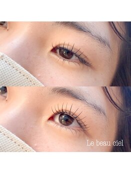 ルボーシエル(Le beau ciel)/&healthyマツエク+まつげパーマ