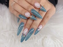 ネイルサロンアンドネイルスクールアートローズ 町田店(Art Rose)/ロング90mini