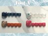 【ネイル】 サンプルから選びたい方♪定額フットジェル 6000円