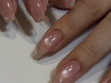 アンフェイド 富山(UNFADE.)/ピンクマグネットネイル