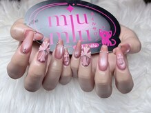 ミュウミュウ(miumiu)/マット十字架ネイル