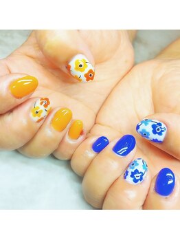 ベルフルールブランチ 札幌月寒店/デザインネイル