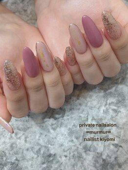プライベート ネイルサロン マーマ(murmur)/キラキラネイル