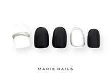 マリー ネイルズ いわきラトブ店(MARIE NAILS)/定額5,500円税込 ブラック 0420a