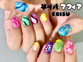夏にぴったりのカラフルネオン★