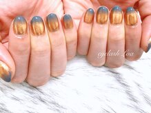 ロア(Loa)/ミラーグラデーションネイル♪