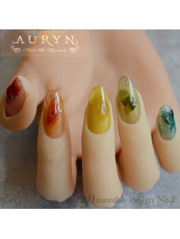 アウリン(AURYN)/7月monthly design No,2