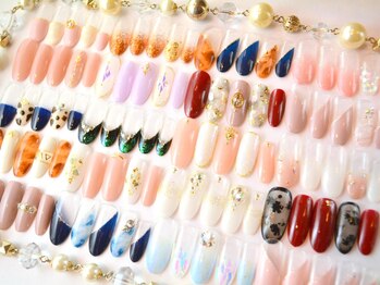 ネイルサロン チュチュ(Nail Salon Chu Chu)の写真/【定額がオススメ★】スピーディーで高技術!!シンプル~トレンドデザインまで◎お気に入りを見つけよう♪