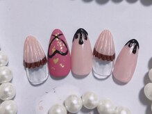 キラキラネイル 川口 南鳩ヶ谷店/バレンタインネイル