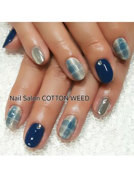 ブランケット&ミラーネイル