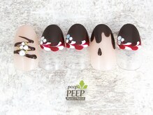 ピッピ 桜新町店(peep PEEP)/2021年バレンタインネイル-3