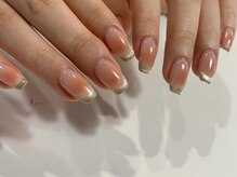 アイネイルズ 渋谷店(I nails)/【Sumika.t】チークフレンチ