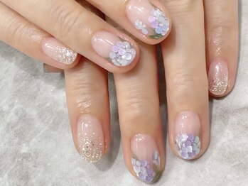 ビアンカ 高円寺店(Bianca)/アジサイネイル¥7500