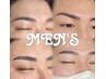 メンズ限定■眉骨格カウンセリング+眉パーマ+眉WAX＋ポイントWAX■メイク◎