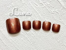 マニキュア仕上げ　ケアカラー