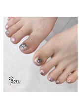 ネイルアトリエ ボン(nail atelier bon)/フットシェラックネイル