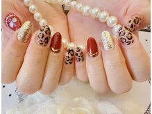 ルシア(LUCIA)/ヒョウ柄ネイル