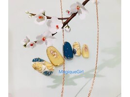 【成人式ネイル)