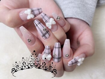 ティアラネイル(TIARA NAIL)/スカルプベース自由¥13000