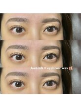 フィーユ(feey)/set &nbsp;&nbsp;まつ毛パーマ×eyebrowwax