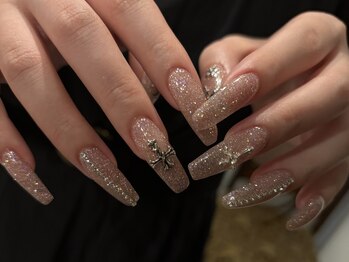 ガレージネイル(GARAGE Nail)/フラッシュ×クロムネイル