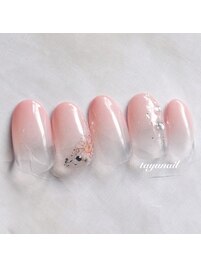パラジェルグラデーションネイル