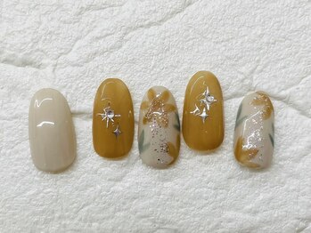 サローネ レジーナ(salone Regina)/フラワー/冬ネイル/パラジェル