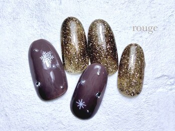 ルージュ(rouge)/結晶ネイル
