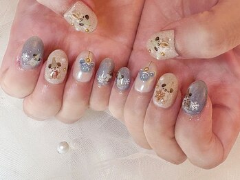 ノンノンネイル(Nonnon.nail)/クリスマスネイル