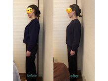 サロン ソワイユ(salon soyeux)/姿勢で美オーラ♪