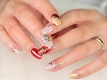 グロスネイル(gloss nail)/ジェルアート/個性派ネイル