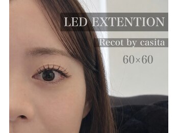 リコット バイ カシータ(Recot by casita)/LEDエクステ 120本