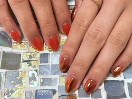 左右バラバラデザインネイル★