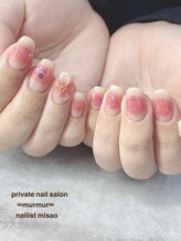 プライベート ネイルサロン マーマ(murmur)/チークネイル