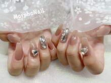 モルフォネイル(Morpho nail)/#4本アート