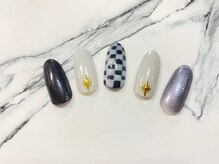 ジェー エス シー ネイル(J.S.C.nail)/サンプルデザイン/チェック