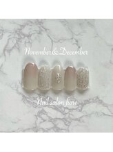 フィオーレ(fiore)/ラメ入りキラキラバカラネイル