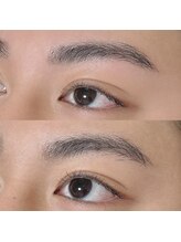 ミニョン(mignon)/メンズアイブロウ＋眉wax+メイク