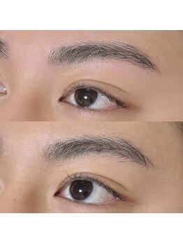 ミニョン(mignon)/メンズアイブロウ+眉wax+メイク